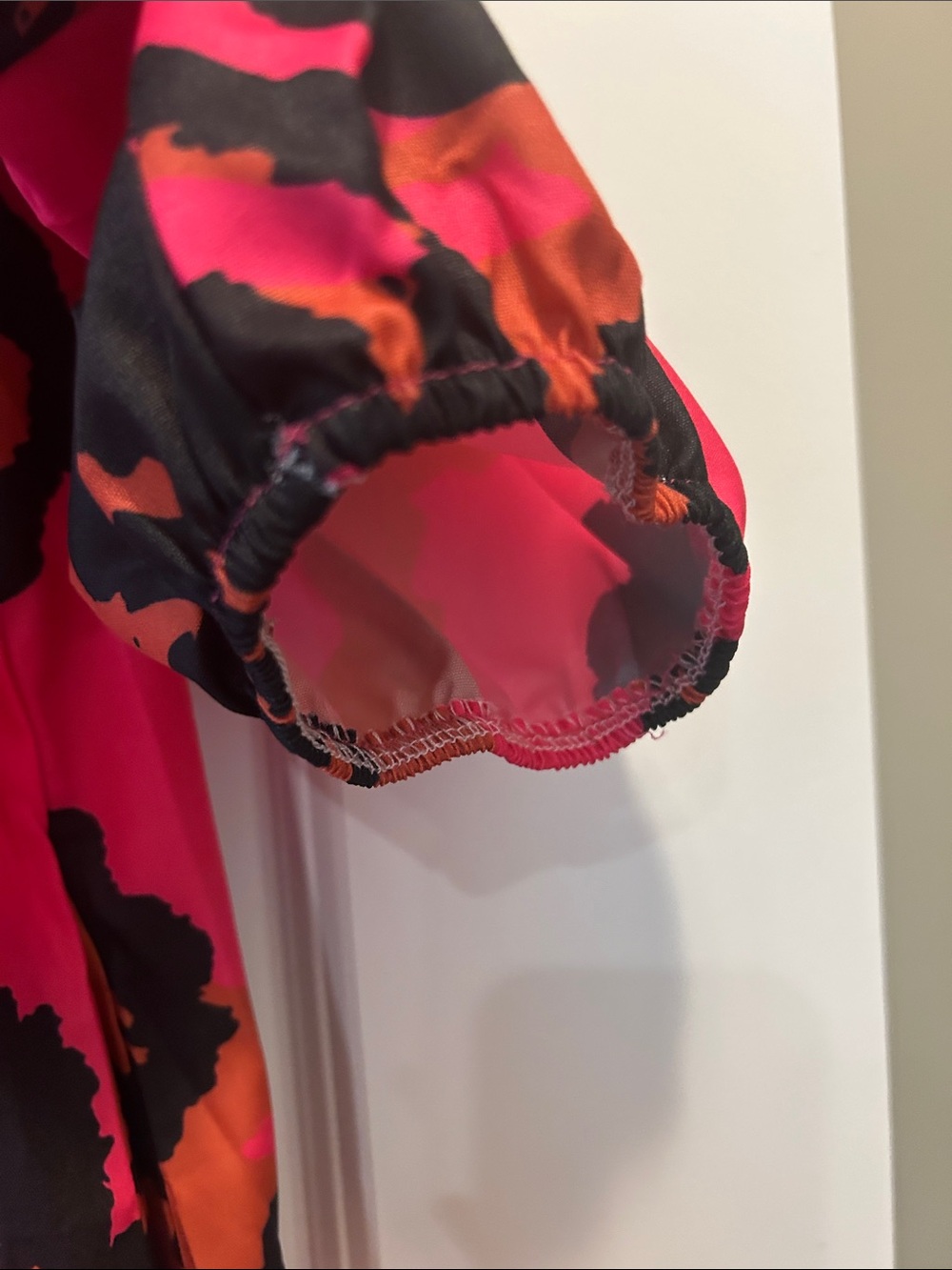 Bright Pink Animal Print Tunic Dress - Picture 6 of 13